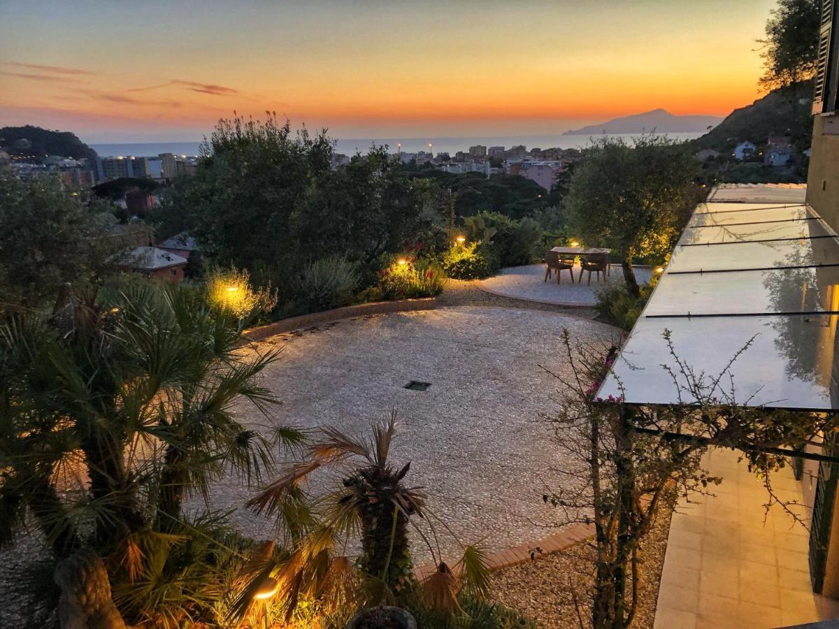 Torre Scribanti Villa Sestri Levante Bagian luar foto