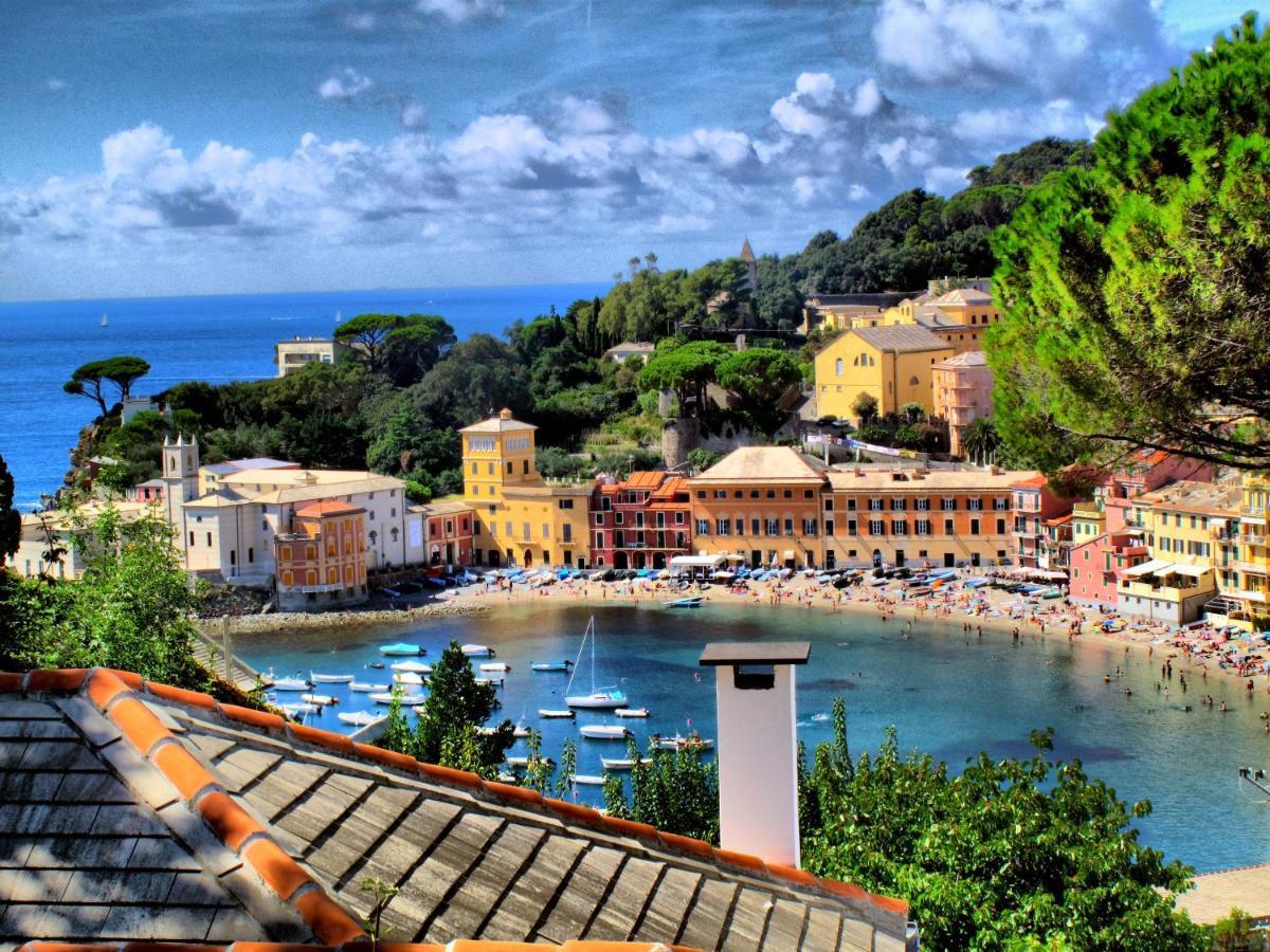 Torre Scribanti Villa Sestri Levante Bagian luar foto
