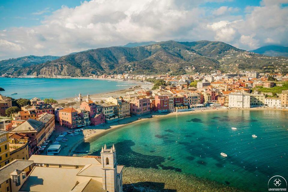 Torre Scribanti Villa Sestri Levante Bagian luar foto