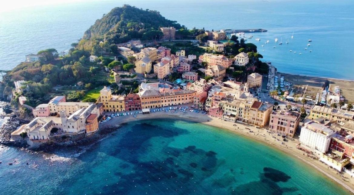 Torre Scribanti Villa Sestri Levante Bagian luar foto
