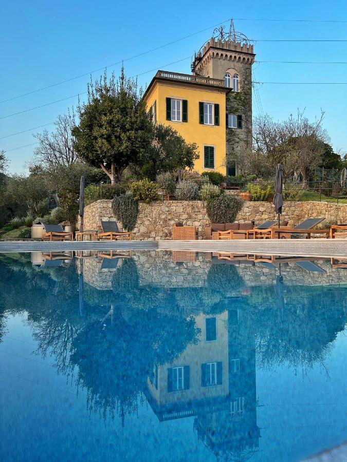 Torre Scribanti Villa Sestri Levante Bagian luar foto