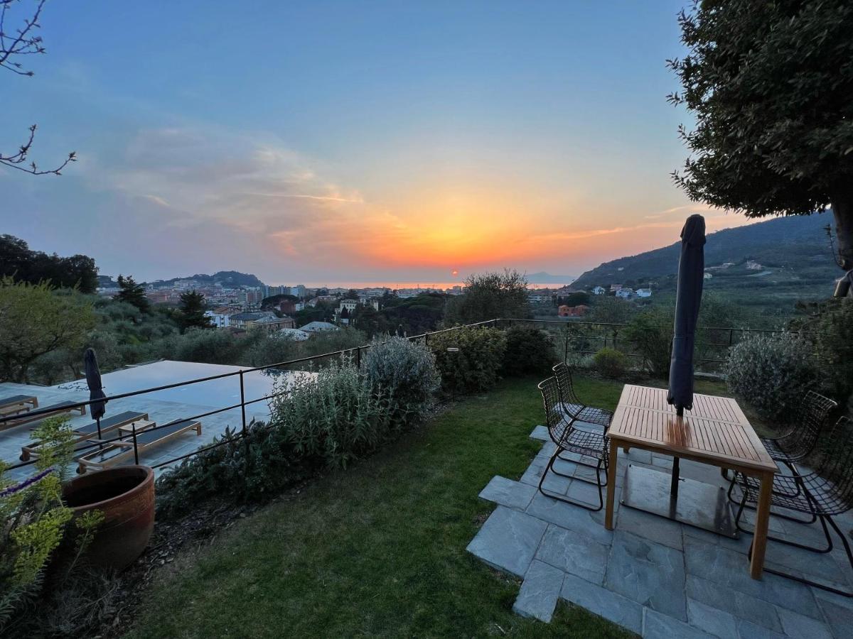 Torre Scribanti Villa Sestri Levante Bagian luar foto