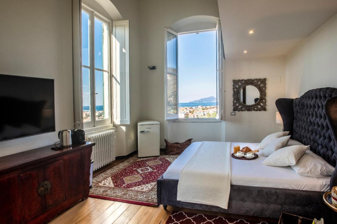 Torre Scribanti Villa Sestri Levante Bagian luar foto